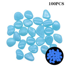 Solar-Powered Glow Pebbles 2-3cm 100-Pack