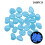 Solar-Powered Glow Pebbles 2-3cm 100-Pack 1