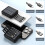 Power bank solare portatile con batteria esterna e 4 porte USB. 4