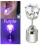 LED-Ohrringe mit Leuchteffekt, Edelstahl, 3 Paar 4