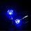 LED-Ohrringe mit Leuchteffekt, Edelstahl, 3 Paar 6