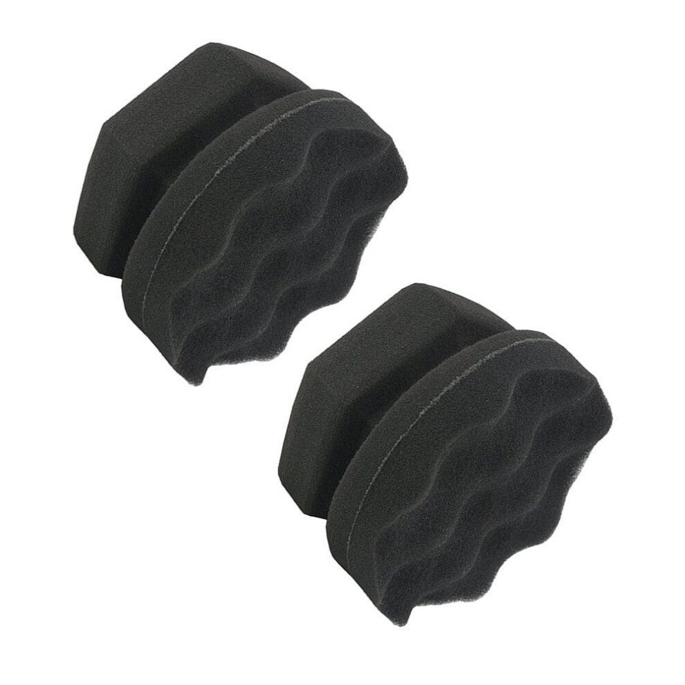 Vehicle Waxing Polish Tire Dressing Sponge 2 Pcs 9401284095217