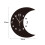 Relógio de parede com fases da lua para decoração de escritório (1 peça) 2