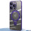 Invisible Magnetic Case for iPhone 15 Pro Max Purple 1