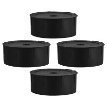Cat Tree Replacement Plugs Black Plastic 4 pcs