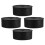 Cat Tree Replacement Plugs Black Plastic 4 pcs 1