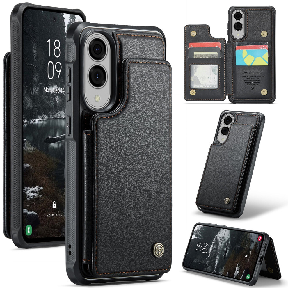 Caseme Leather Wallet Case For Samsung S25 Edge Â Rfid 975221358660
