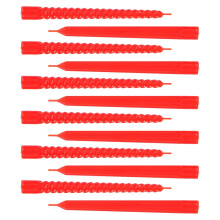 Miniature Plastic Taper Candles for Dollhouse Decor 18 Pcs
