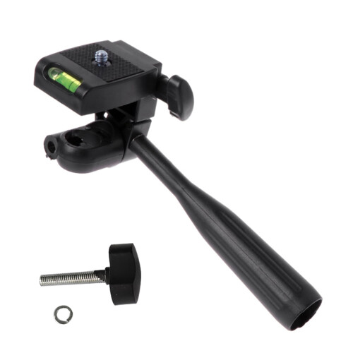 Laser Level Tripod with Plastic Head Adapter and Arm Bracket