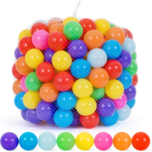 Ball Pit Balls for Toddlers 1-3 Years Durable Safe Plastic