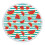 AuroraX Portable Round Beach Blanket 60x60 inch Sandproof 1
