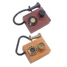 Dollhouse Phones Miniature Play Scene Set 2 pcs