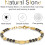 Women's Beaded Boho Bracelet Silver Gold 7+1 Inch 4
