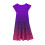 Robe d'été dégradée trapèze pour filles, tailles 10-12 5