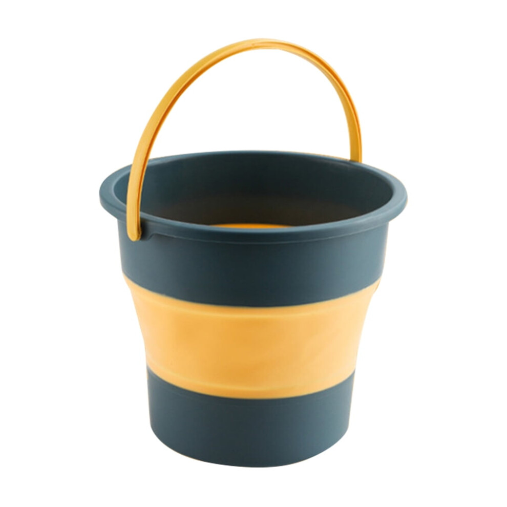 Foldable Car Bucket Blue 10L 975221340320
