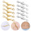Magnetic Cylinder Clasps Set Gold Silver Finish 10 pcs 2