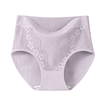 Women's High Waist Cotton Floral Briefs Full Coverage