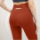 Dam Yogabyxor Högmidjade Bruna XL 4