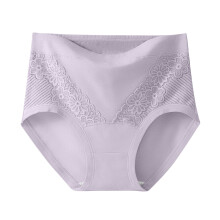 Women's High Waist Cotton Floral Briefs Full Coverage