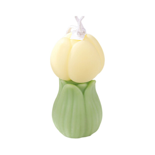 Scented Candles Set Floral Shape 6-Pack