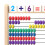 Wooden abacus for kids 10-row counting frame 6