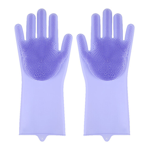 Silicone Dishwashing Gloves Reusable 1 Pair