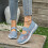 Willtoo Women's Orthopedic Mesh Sneakers Light Blue Size 2