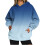Women's Plus Size Gradient Hoodie Long Sleeve Sweatshirt 1