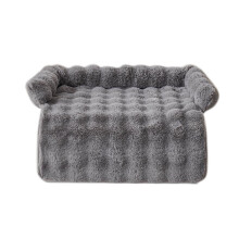 Cozy Dog Mat for Couch – Washable Fuzzy Cover and Calming
