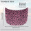 Rosa Leopard Pansertrekk til Bil Vaskbart Stretch Polyester 7