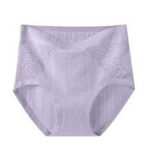 Women's High Waist Cotton Floral Briefs Full Coverage