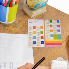 Kids Bedroom Set Calendar Index Stickers 10-Pack
