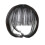 Clip-in Bangs Hair Extensions Natural Wispy Style Black 1