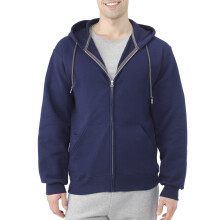 Men's Fleece Hooded Sweatshirt Full Zip