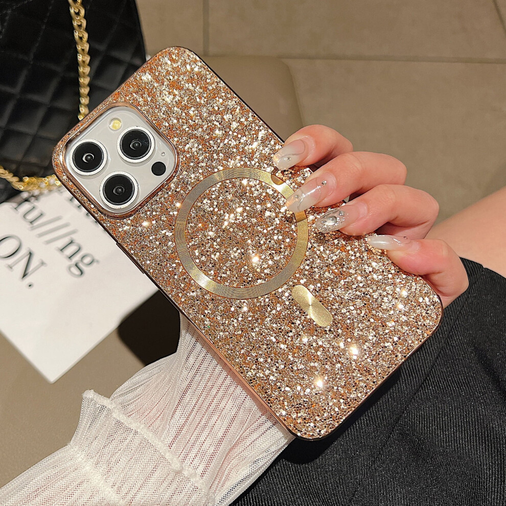 Iphone 16 Pro Max Glitter Magnetic Case Â Magsafe 9132278393384