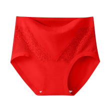 Women's High Waist Cotton Floral Briefs Full Coverage
