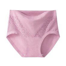 Women's High Waist Cotton Floral Briefs Full Coverage