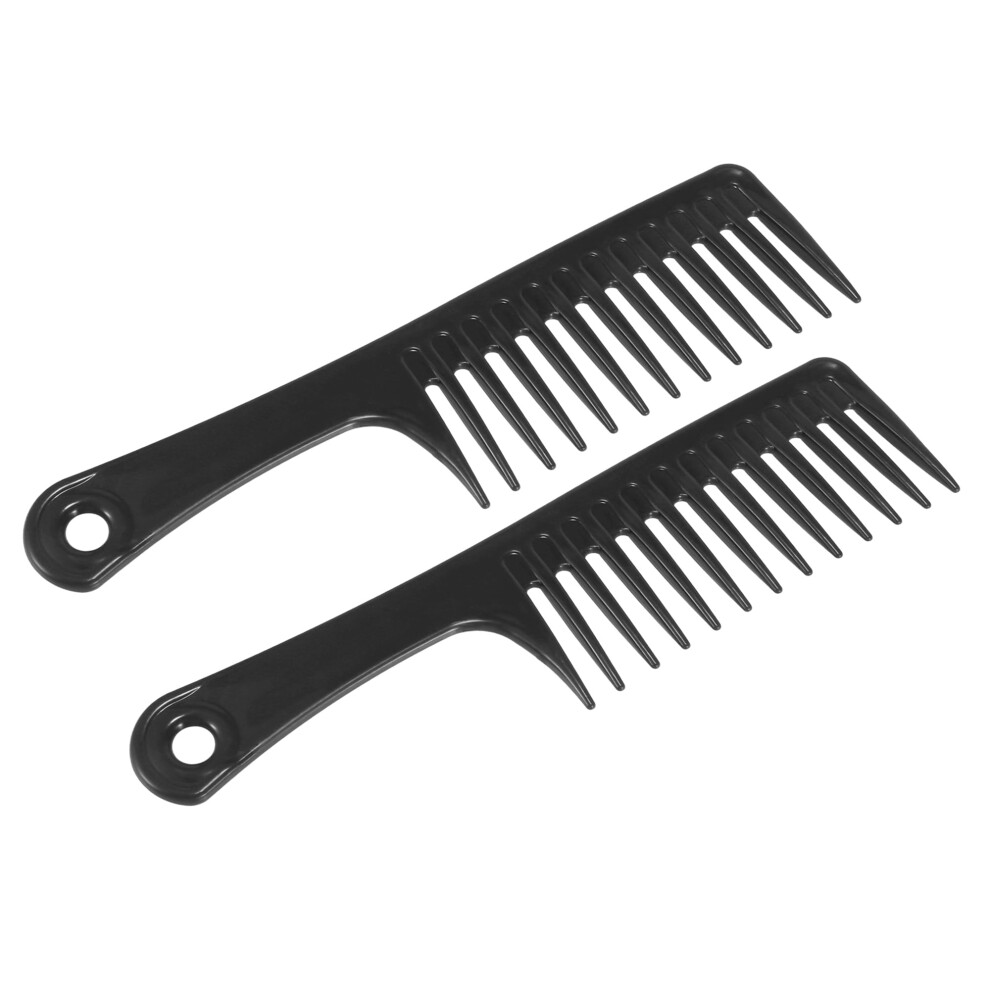Wide Tooth Comb for Curly Wet Thick Wavy Hair 2 pcs