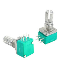 Audio Amplifier Potentiometer 6-Pin B5K 15mm 5 pcs