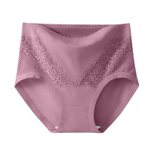 Women's High Waist Cotton Floral Briefs Full Coverage