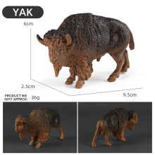 Juego de 12 juguetes de peluche suaves con forma de animales salvajes