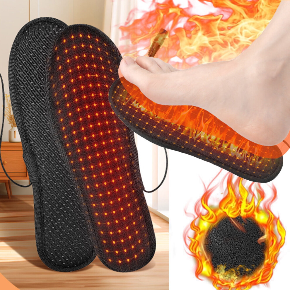 USB Rechargeable Heated Insoles 3 Temperature Levels