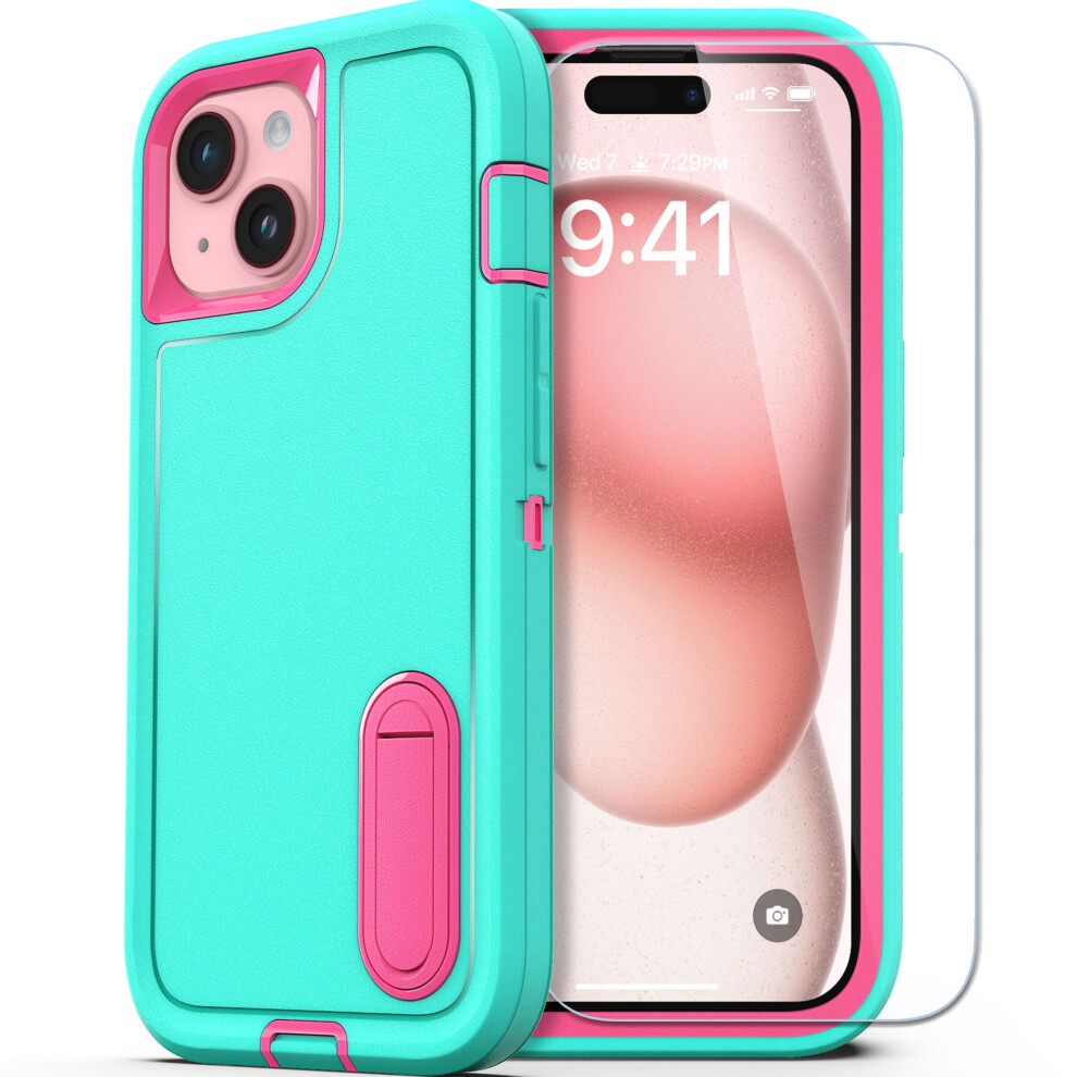 Iphone 15 (6.1", 2023) Heavy Duty Military Shockproof Case 9132278396989