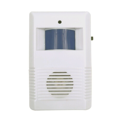 Farmhouse Wreath Wireless Doorbell with Motion Sensor White