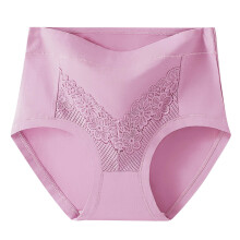 Women's High Waist Cotton Floral Briefs Full Coverage