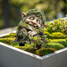 Acryl paaltje voor sprookjestuin, bloempot, grondinzetstuk