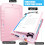 Plastic Clipboard with Storage 8.5"x11" 1PC 6