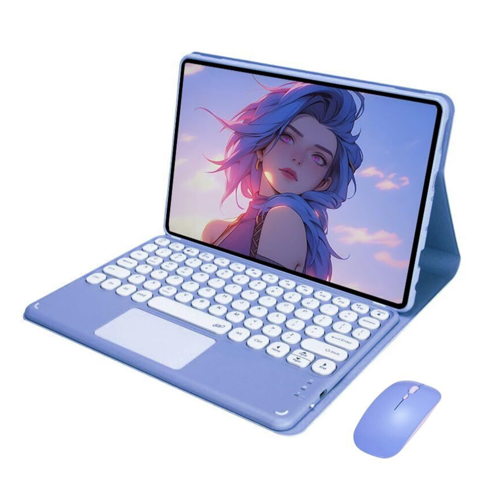 Slim Keyboard Case For Xiaomi Redmi Pad Se 11" 2023 Purple 9341593983549