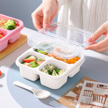 Bento Box - Contenitore per il pranzo riutilizzabile a 3 scomparti