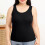 Wireless Open-Back Bralette Nylon-Spandex Plus Size M-4XL 2
